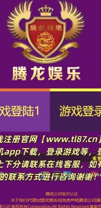 腾龙公司游戏《tl87.cn》
